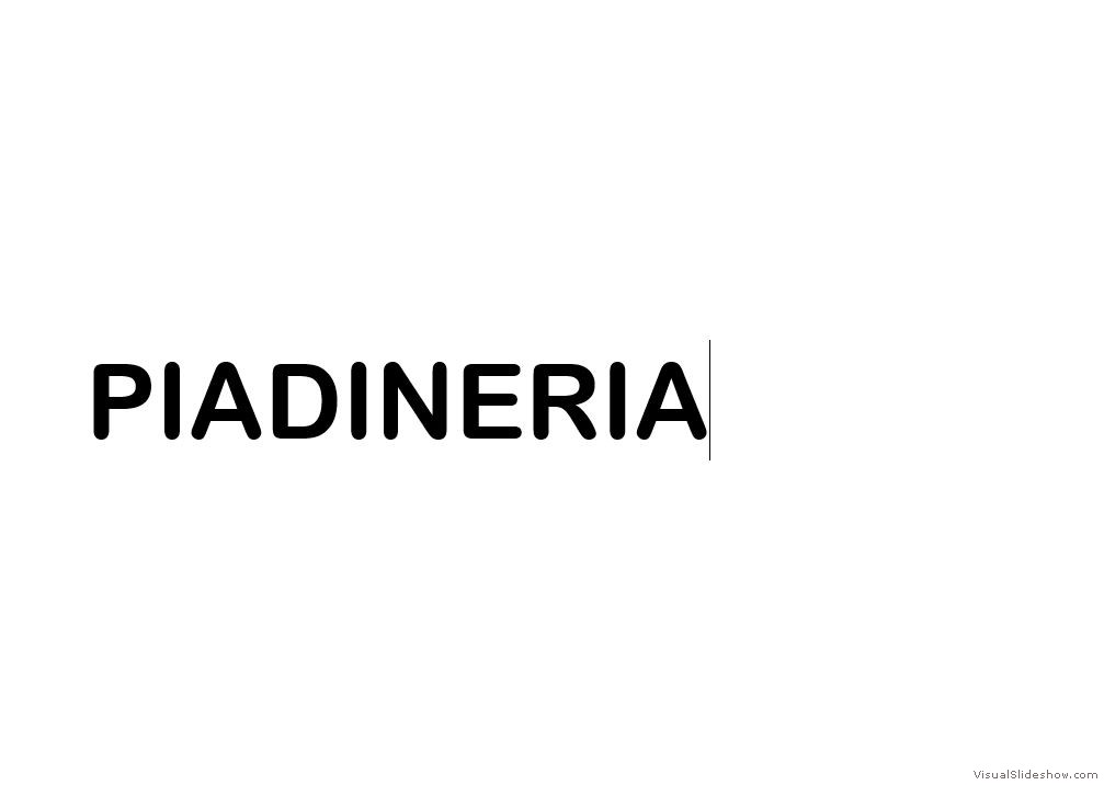 PIADINE