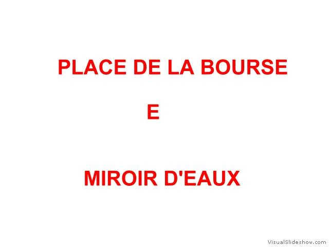 BOURSE