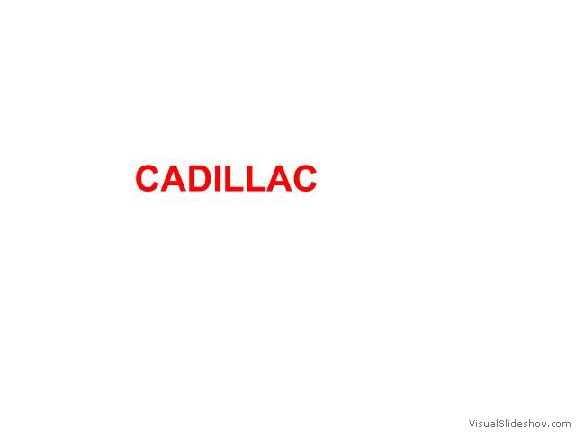 CADILLAC TX